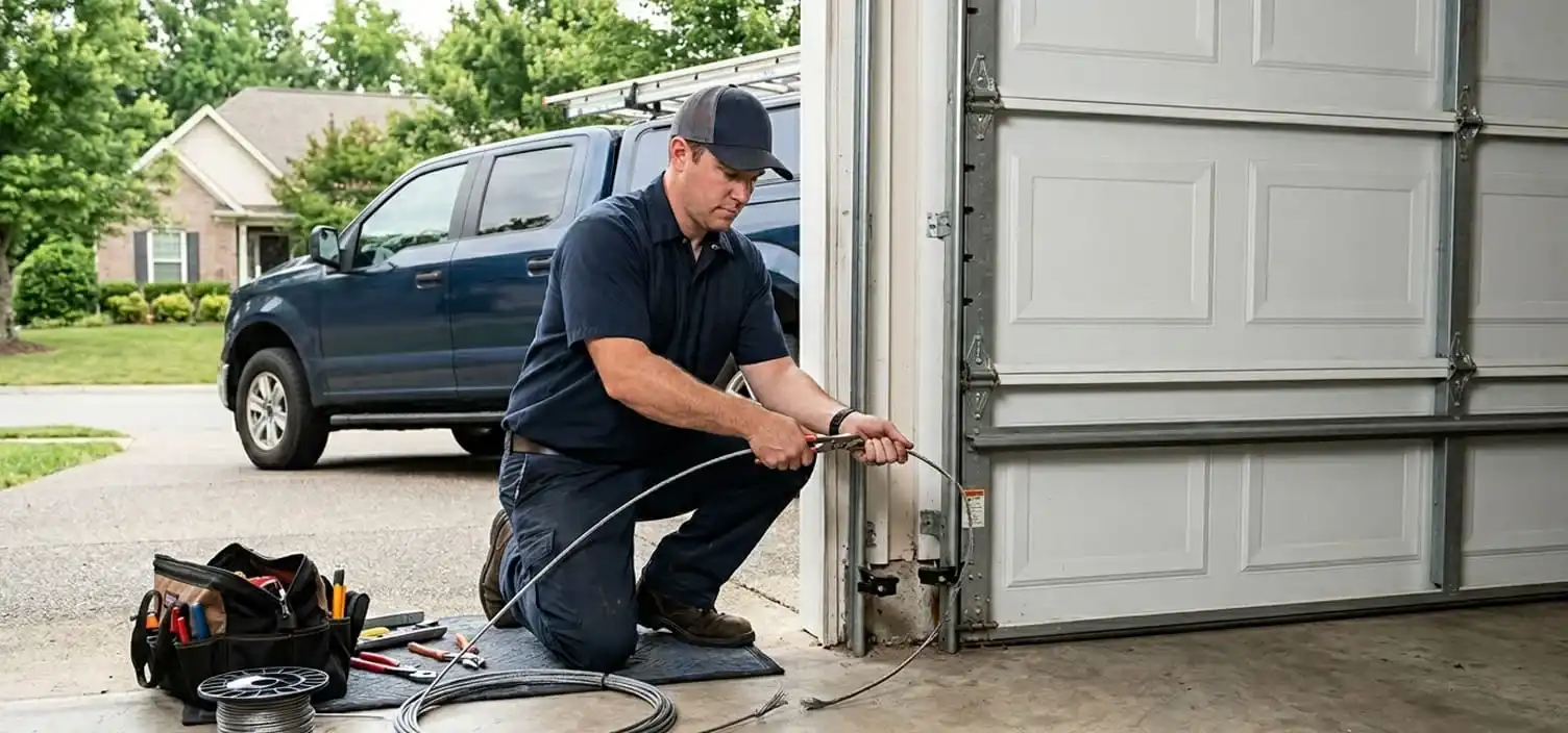 Garage door cable repair and replacement Nashville TN