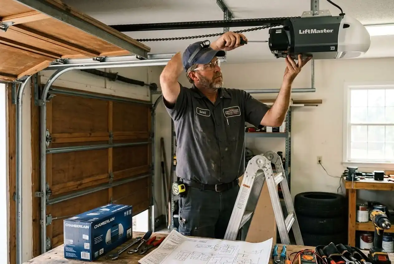Garage door opener brands serviced Murfreesboro TN