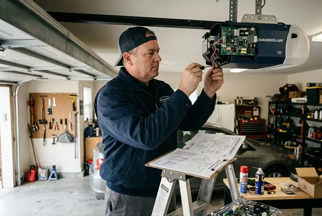 Logic board replacement garage door opener Murfreesboro