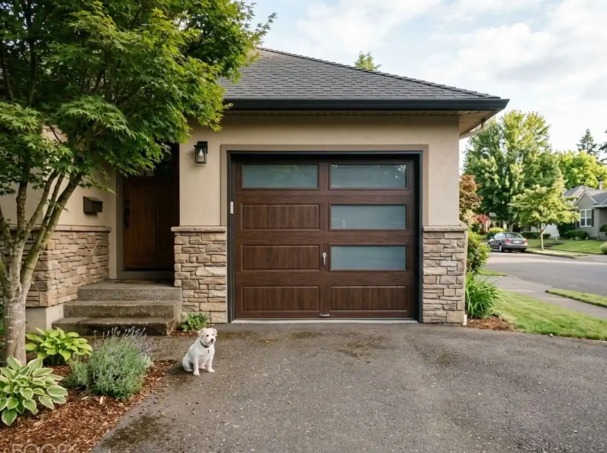 Quiet new garage door improving daily quality of life