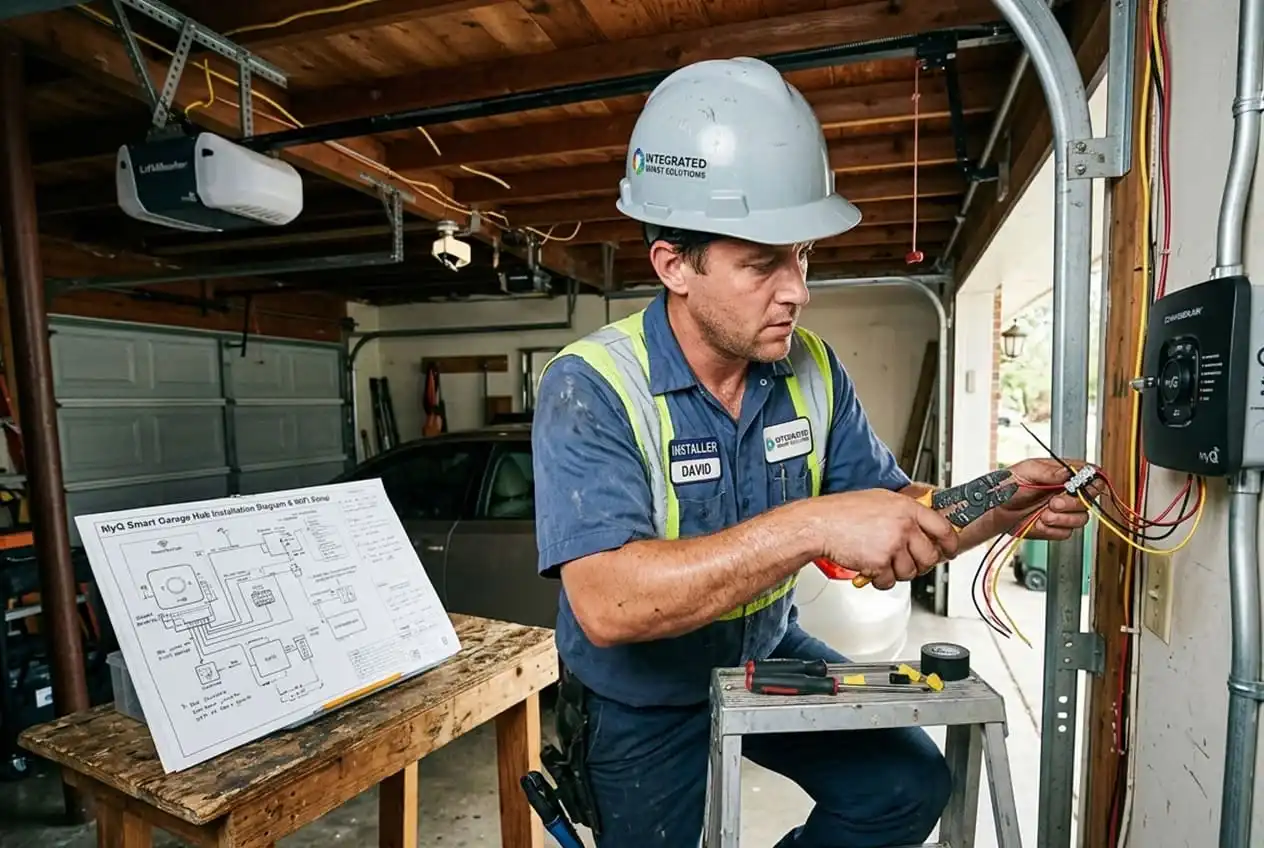 Smart WiFi opener installation myQ Murfreesboro
