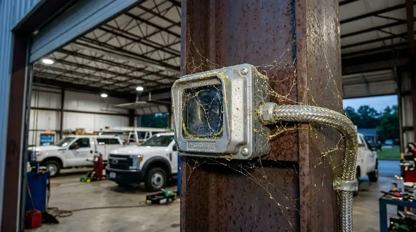 Common reasons garage door sensors blink in Murfreesboro homes